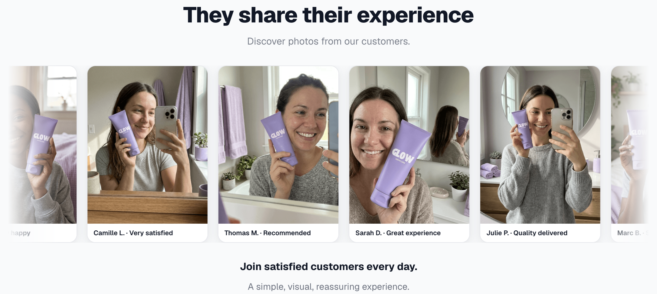 Preview — Photo reviews carousel