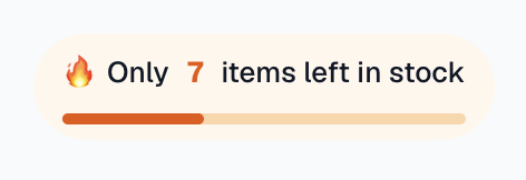 Preview — Low stock